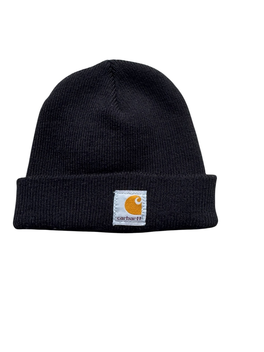 Carhartt Toddler Black Knit Cuffed Beanie